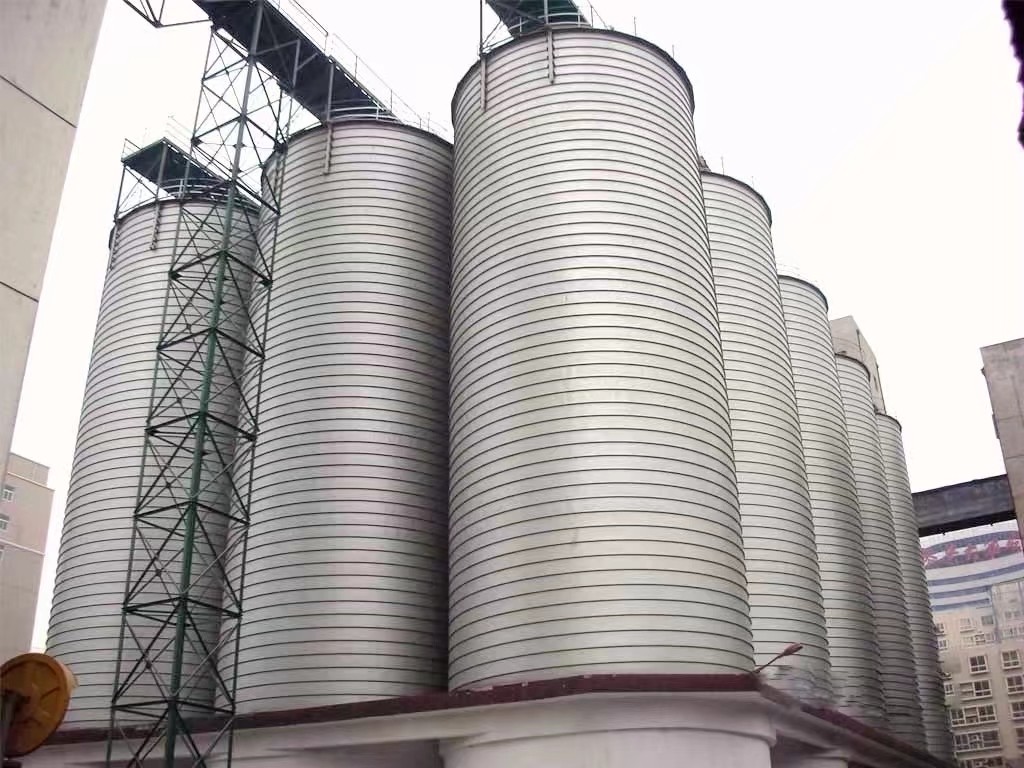 Steel silo project